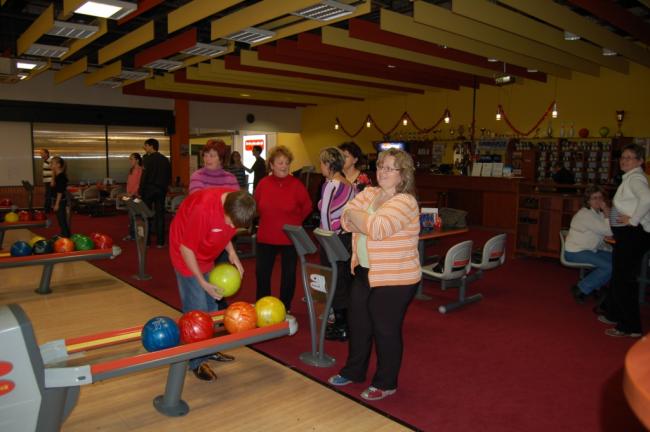 Bowling je kolektivní aktivita...